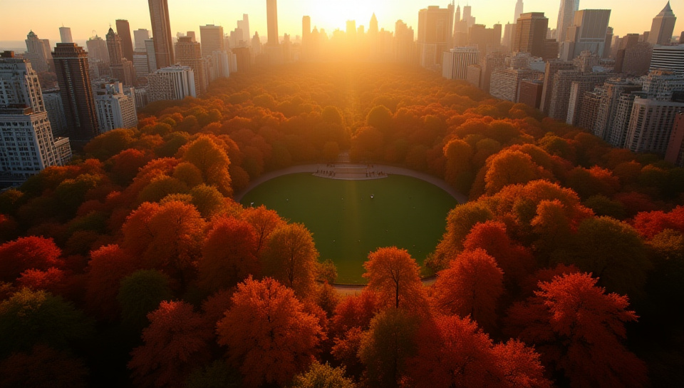 Simplified foliage report map showing Catskills as Nearing Peak and Adirondacks as Peak color.